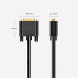 DVI TO DVI Erkek Kablo 2 mt 24+1 DVI Çevirici Dönüştürücü