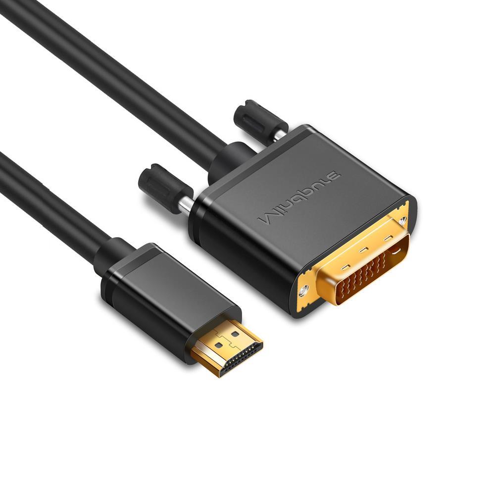 DVI TO HDMI Erkek Kablo 2 mt 24+1 DVI Çevirici Dönüştürücü