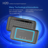 H20 Mini Kablosuz Klavye Mouse Telefon Tablet PC Smart Tv Box