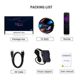 H96 Max X3 4 GB RAM 32 GB 8K Akıllı TV Box Hafıza Android 9.0