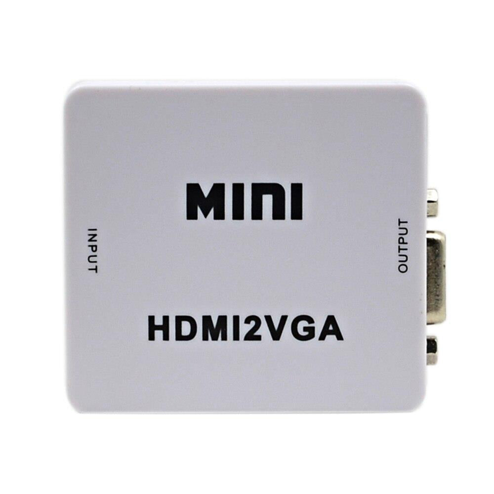 HDMI to 2 VGA Mini Çevirici Dönüştürücü HDMI2VGA Adaptör