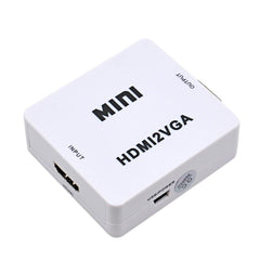 HDMI to 2 VGA Mini Çevirici Dönüştürücü HDMI2VGA Adaptör