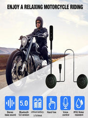 Helmet BT8 Motosiklet Kask Bluetooth Kulaklık İntercom