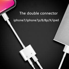 iPhone Lightning Aux Kulaklık Şarj Adaptörü Dönüştürücü Çevirici