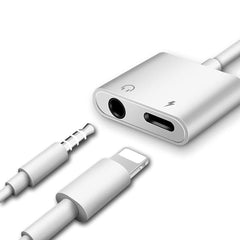 iPhone Lightning Aux Kulaklık Şarj Adaptörü Dönüştürücü Çevirici