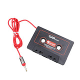 Kablolu Araç Oto Teyp Kaset Adaptörü Mp3 Mp4 Cd Çalar Aux Player