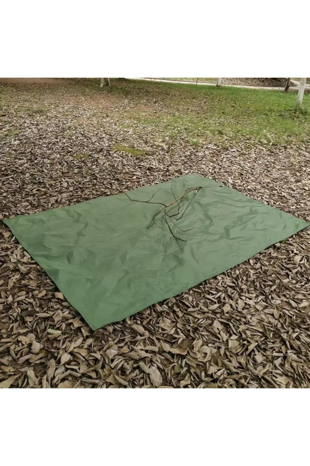 Kamp Çadır Altı Zemin Örtüsü 300x290 cm Su Geçirmez Piknik Branda Tente