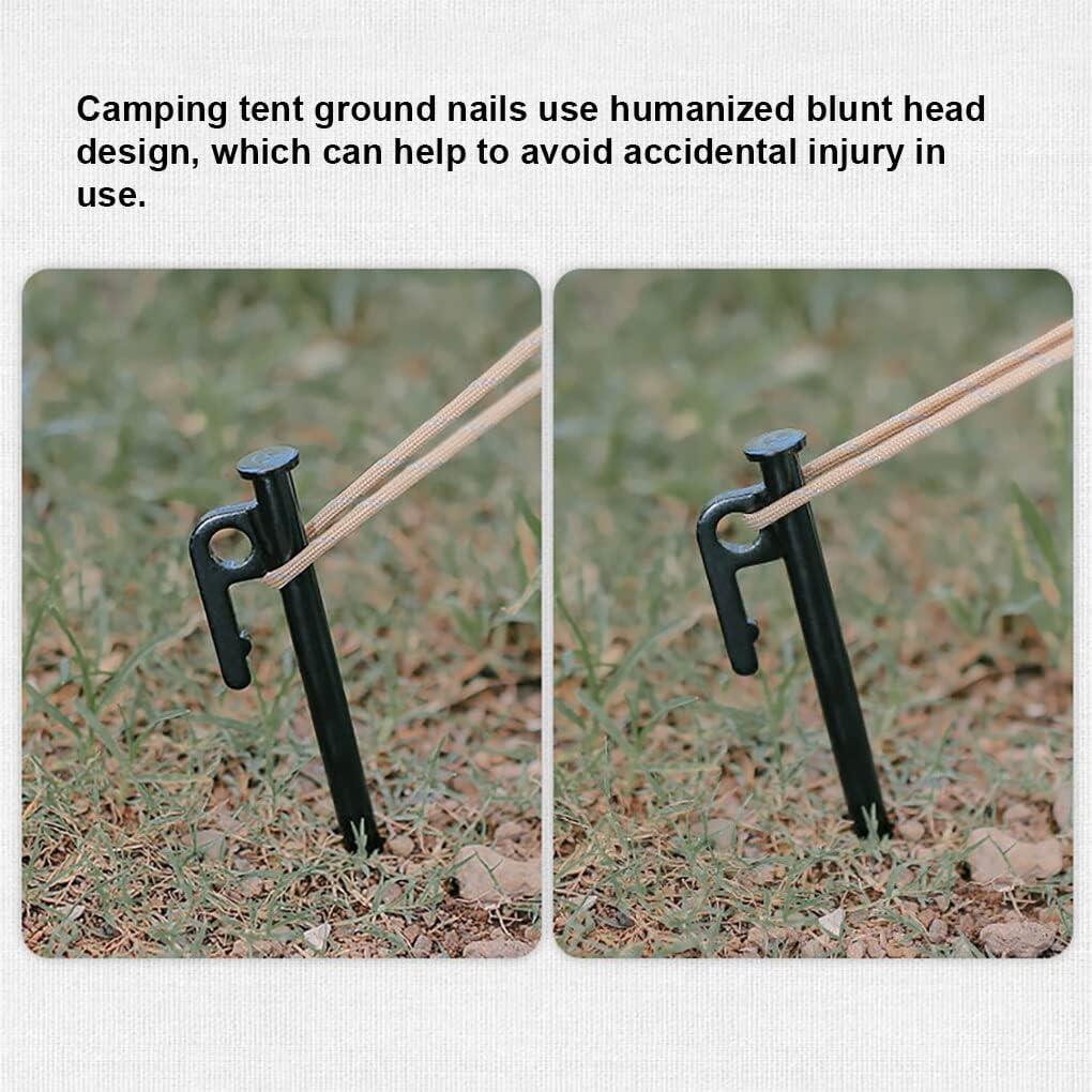 Kamp Çadır Kazığı 4 Adet 40 cm Transmisyon Demir Çadır Çivisi