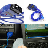 KKL VAG COM 409.1 AUDI Seat VW Araç Arıza Tespit Teşhis USB Kablo Tarayıcı CH340 Çipsetli