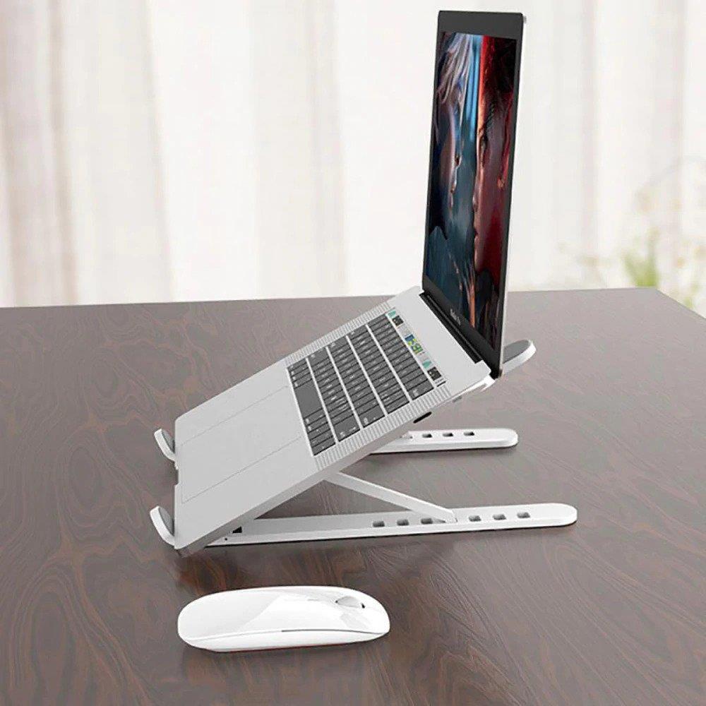 Macbook Laptop Stand Ayarlı Plastik Notebook Yükseltici Tutucu