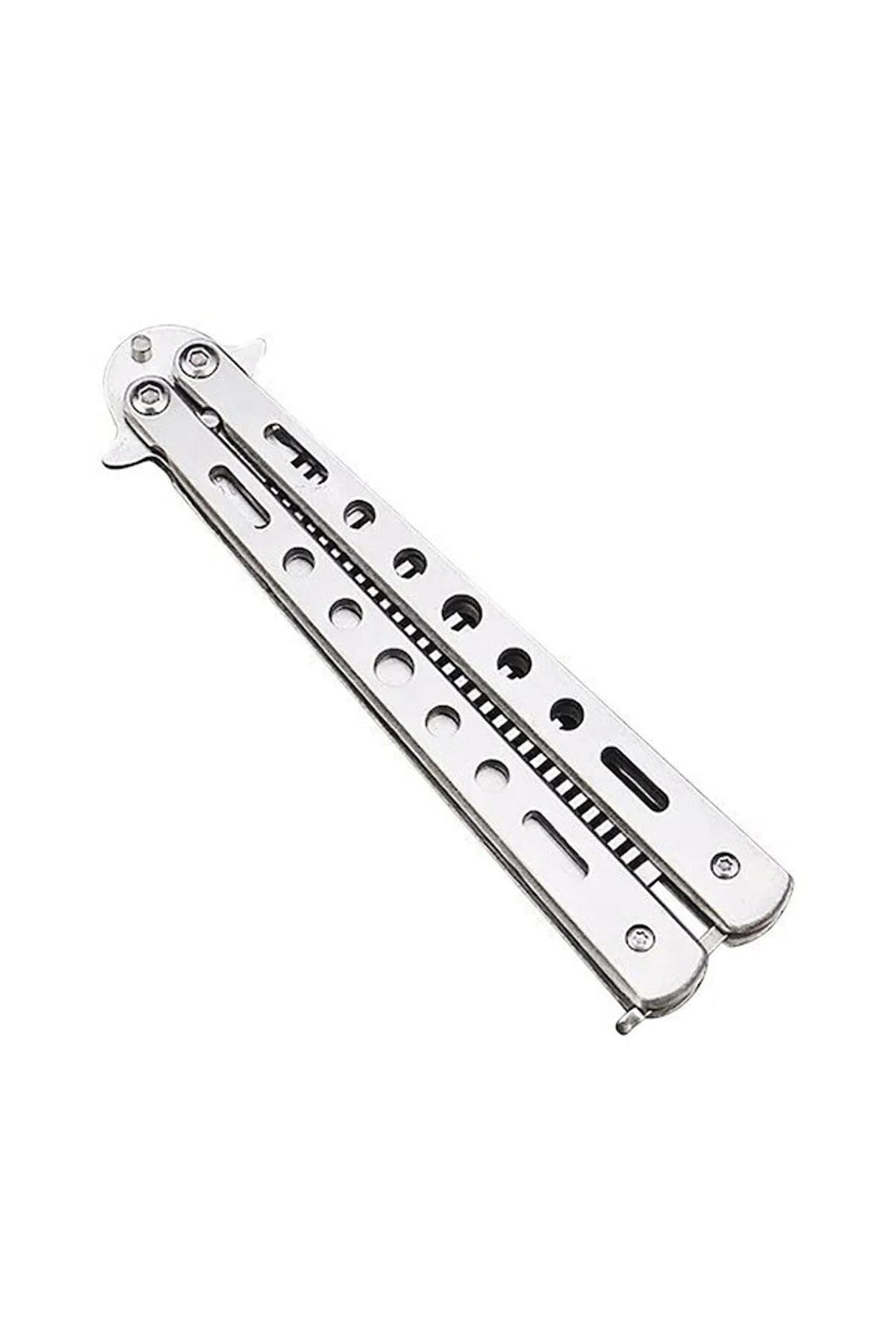 Metal Kelebek Şeklinde Çelik Tarak Saç Şekillendirici Tarama Taşınabilir