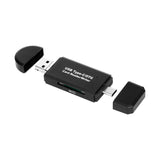 Micro USB Type-C OTG SD Hafıza Kart Okuyucu Bilgisayar Telefon