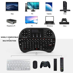 Mini Kablosuz Klavye Mouse Telefon Tablet Bilgisayar Smart Tv Box