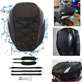 Motosiklet Çanta Su Geçirmez Fonksiyonlu Sırt Eşya Kask Çantası Heybe Büyük Kapasiteli 30L-40L