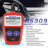 MS-309 Kod Okuyucu OBD2/EOBD Araç Teşhis Motor Arıza Tespit