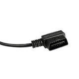 OBD2 Araç 16 Pin 1 Erkek 2 Dişi Çoklayıcı Uzatma Bağlantı Kablosu