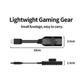 Orico GS3 USB Harici Ses Kartı Çift Kulaklık Girişli Ses Kontrol Pubg Lol Destekli