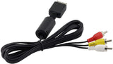 PS2 PS3 Av Görüntü Kablosu Playstation 2 3 RCA Bağlantı Çevirici