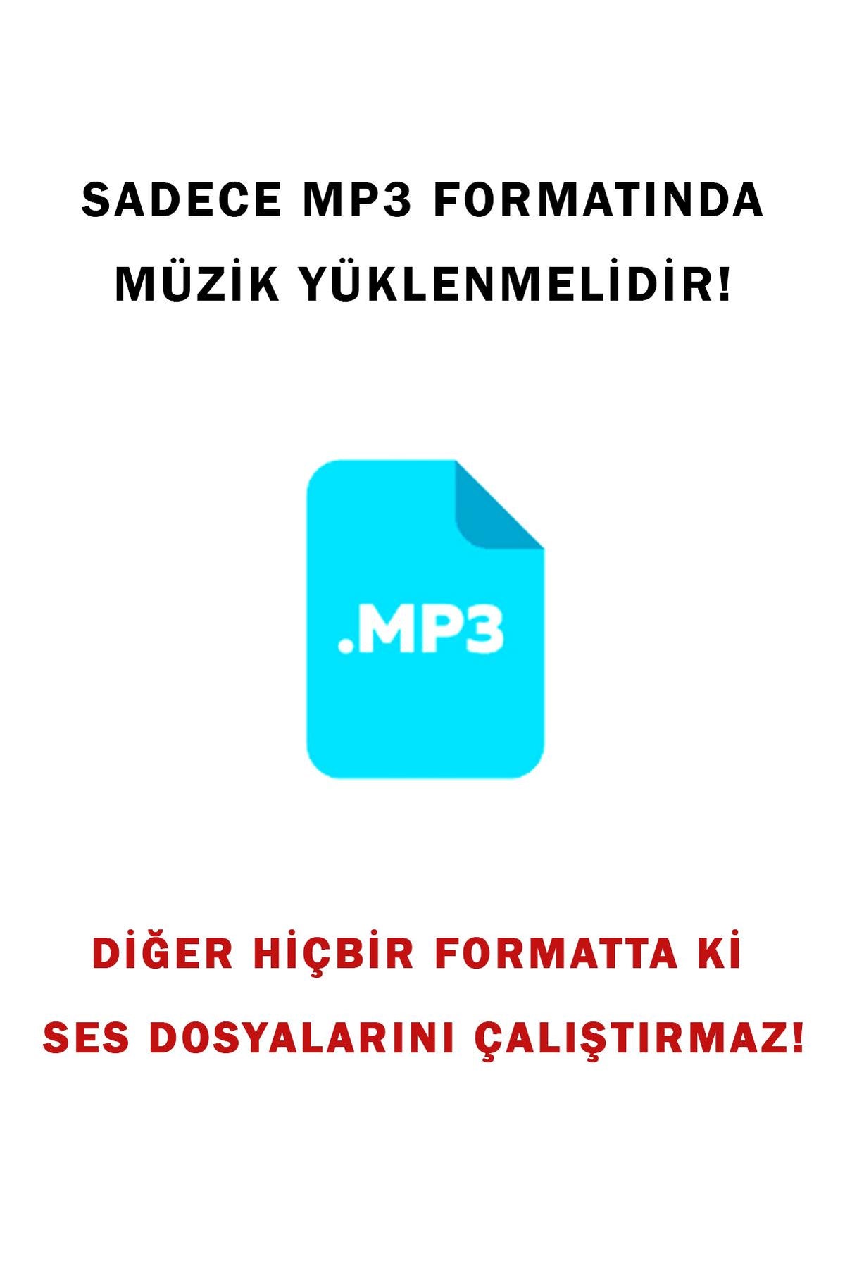 SD Hafıza Kart Girişli Hoparlörlü USB Şarjlı MP3 Müzik Çalar Player