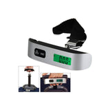 Tartı Kantar Asılı Bagaj Ölçeği 50 kg Kapasiteli 10 gr Hassasiyetli Seyahat Valiz Bavul Elektronik LCD Dijital Taşınabilir