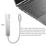 Type-C 4 in 1 USB 3.0 Çoklayıcı Dönüştürücü Adaptör BW4608