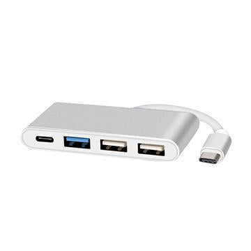 Type-C Çoklayıcı 3 Port USB 3.0 Dönüştürücü Çevirici Macbook