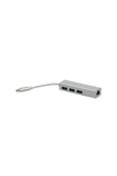 Type-C to Ethernet RJ45 LAN Çevirici ve 3 Port USB 3.0 Çoklayıcı
