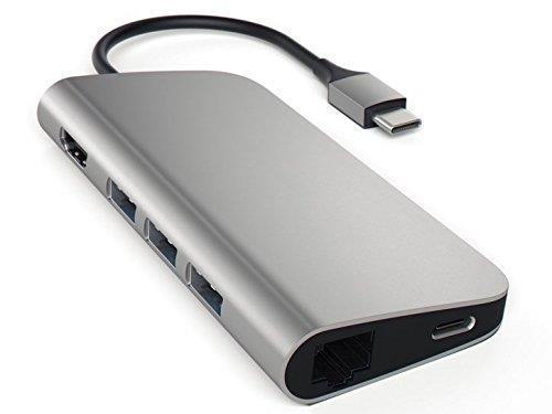 Type-C to USB 3.0 Çoklayıcı Ethernet 4K HDMI SD Kart Okuyucu HUB