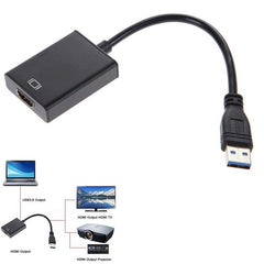 USB 3.0 to HDMI Çevirici Dönüştürücü Kablo Adaptör BW2607