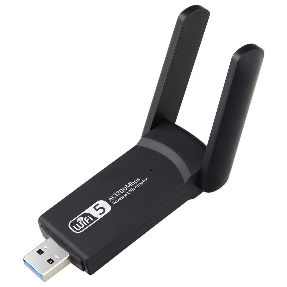 Wifi Sinyal Güçlendirici AC1200 USB Kablosuz Ağ Adaptör Dual Band