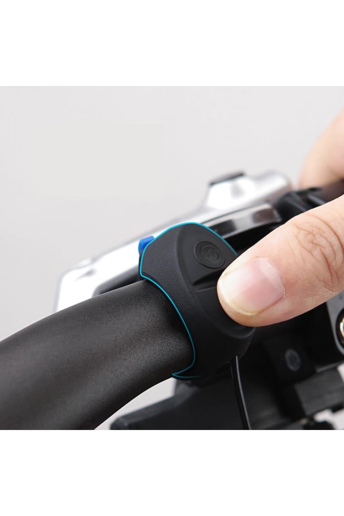 Yüksek Sesli Korna 120 Db Elektrikli Bisiklet Scooter Korna Şarjlı Scooter Zili